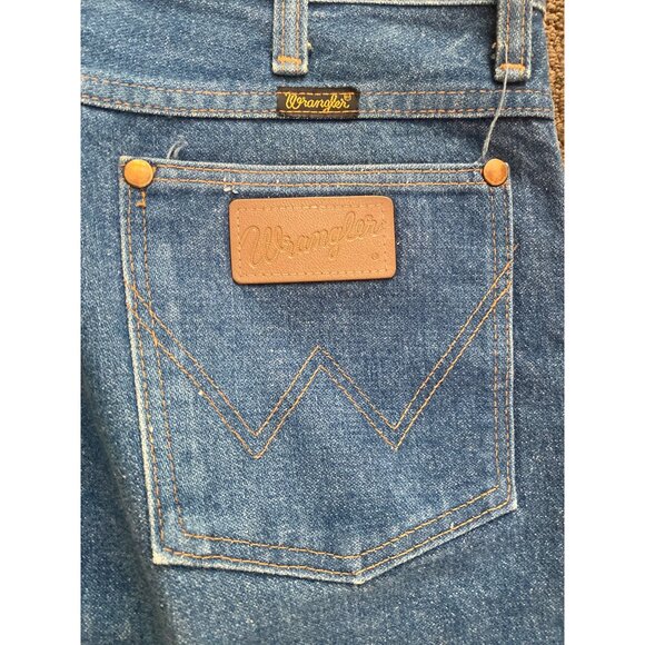 Vintage Wrangler 936DEN Women’s Jeans 31x36 Made in USA Talon 42 Rare Print - Picture 6 of 16